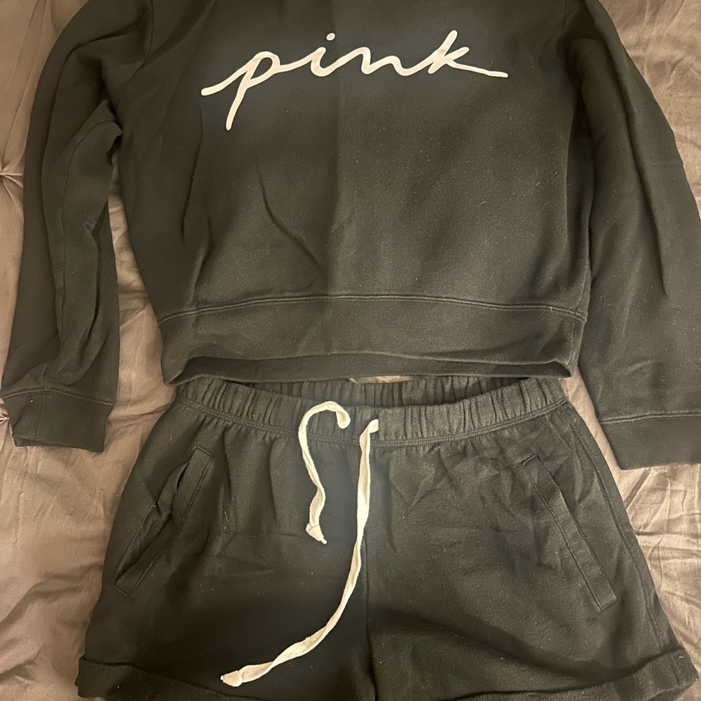 PINK Victoria's Secret Black Apparel